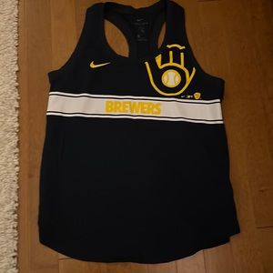 Brewers Nike tank top